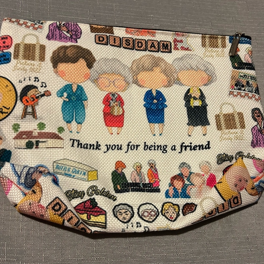 Colorful Graphic Zipper Pouch